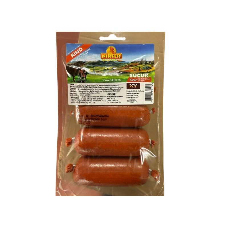 NIKFER Sucuk scharf 500g